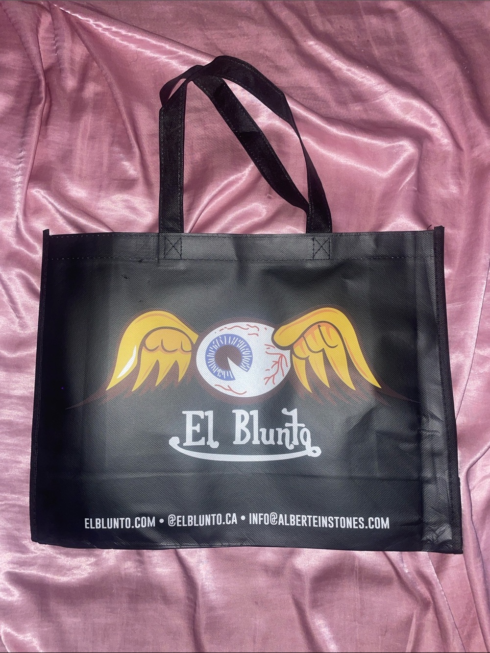 El Blunto 420 Babe Tote Bag 🖤
